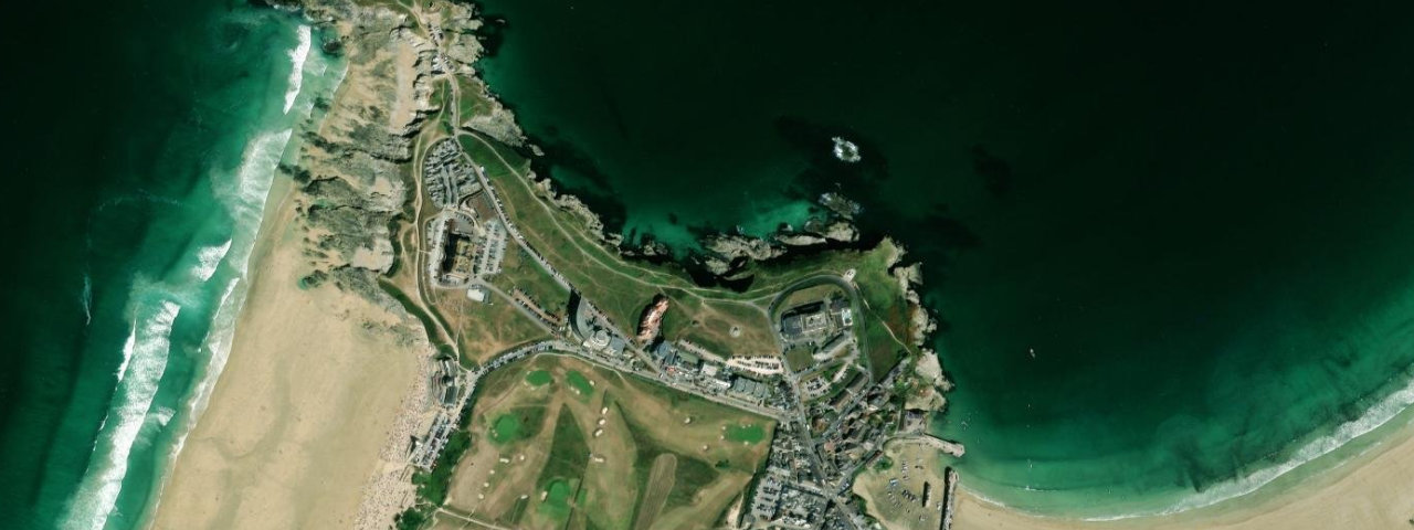 Aerial view of Beacon Cove