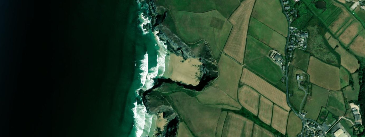Aerial view of Beacon Cove