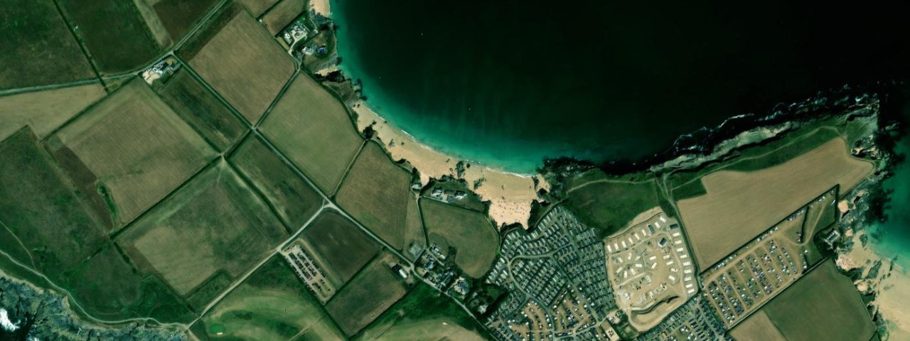 Aerial view of Mother Ivy’s Bay