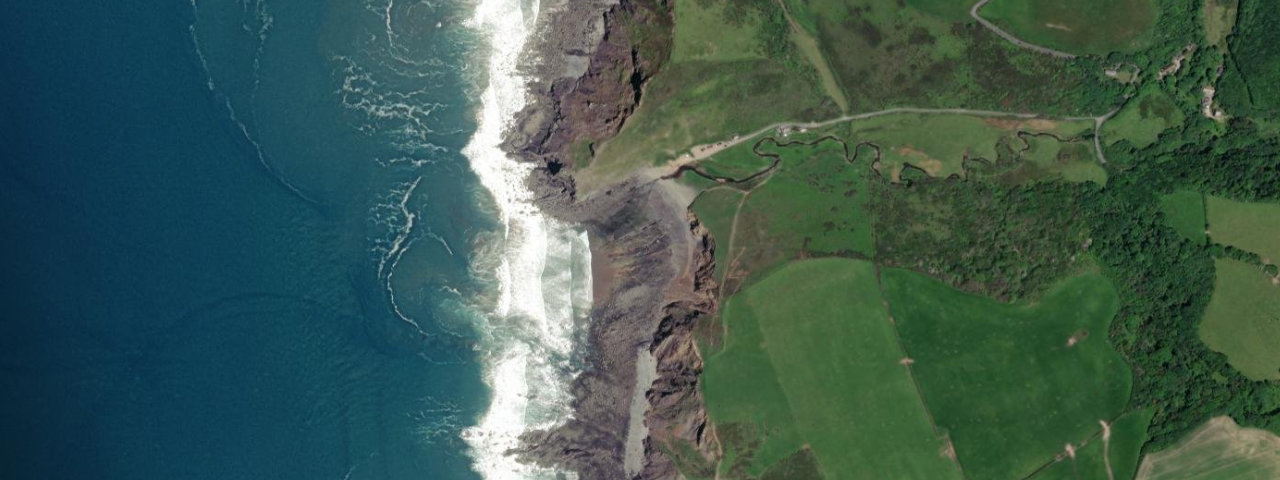 Aerial view of Duckpool
