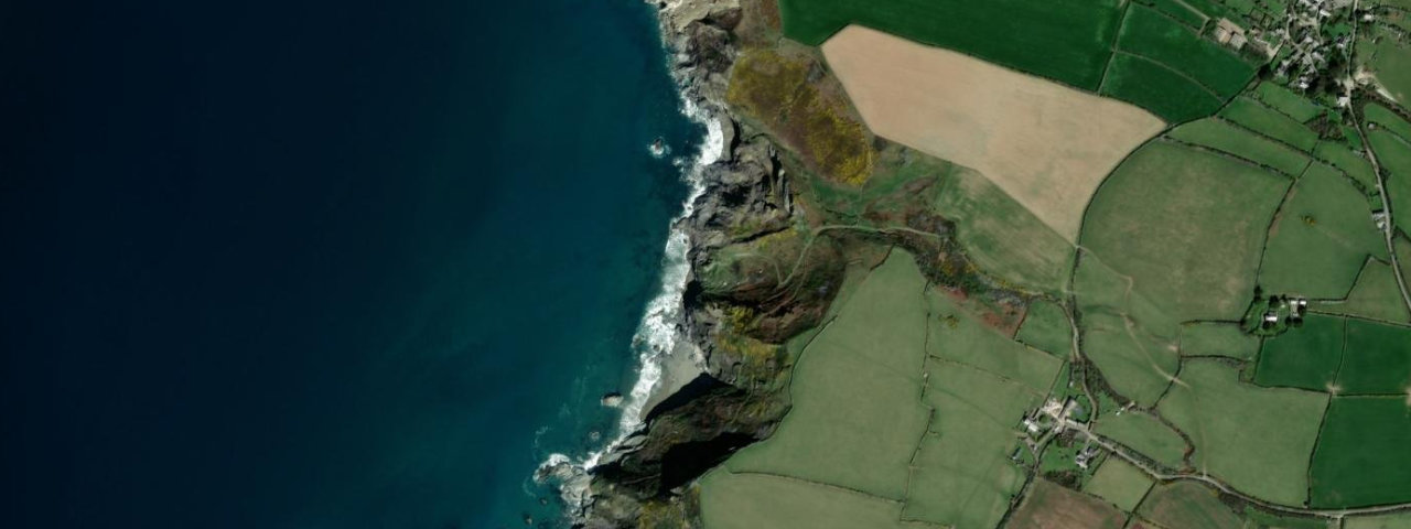 Aerial view of Tregardock