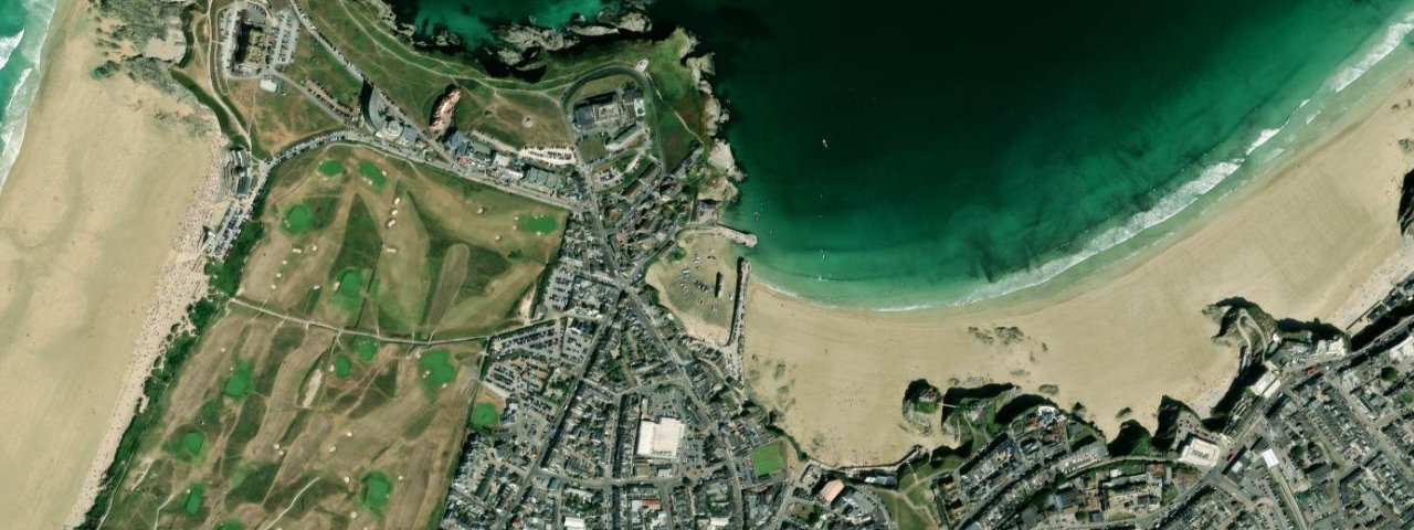 Aerial view of Harbour Beach