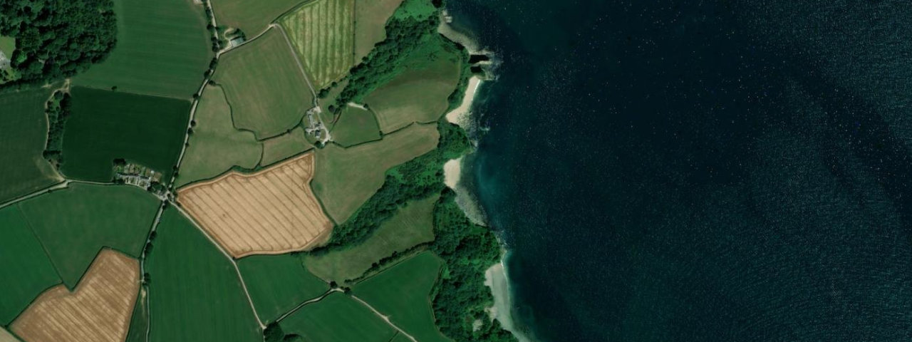 Aerial view of Silvermine Beach