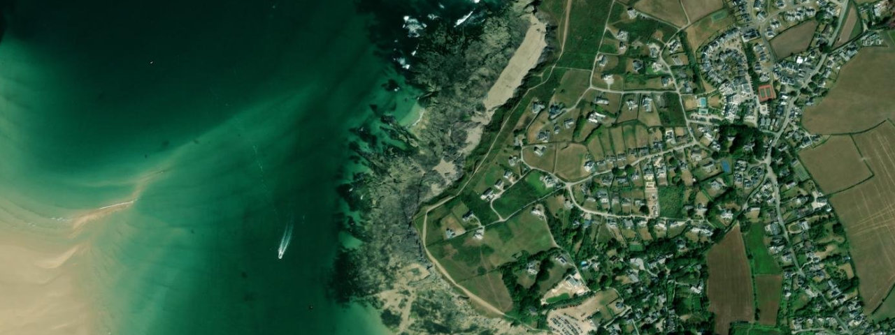 Aerial view of Gully