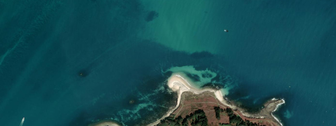 Aerial view of Bar Point