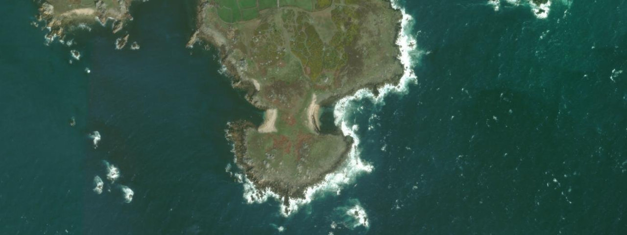Aerial view of Beady Pool