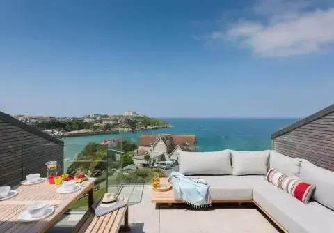 Beachfront Townhouse Lovely Sea Views Newquay