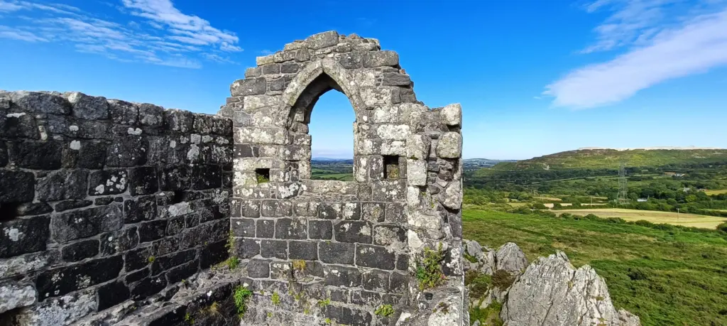 roche rock chapel window fields