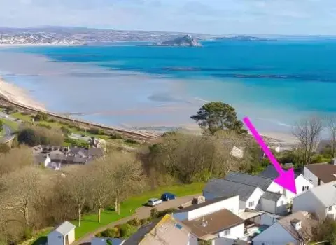 Above the Bay, Enclosed garden apartment with parking