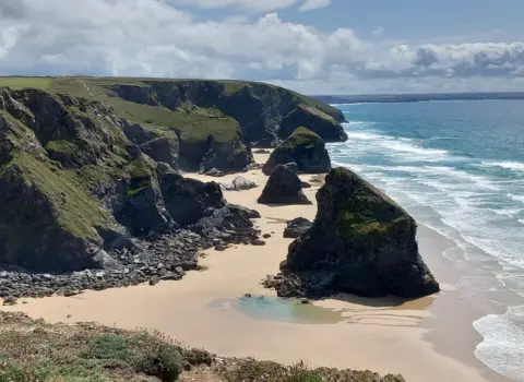 Carnewas and Bedruthan Steps