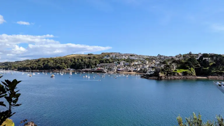 Polruan Quay (small beach area)