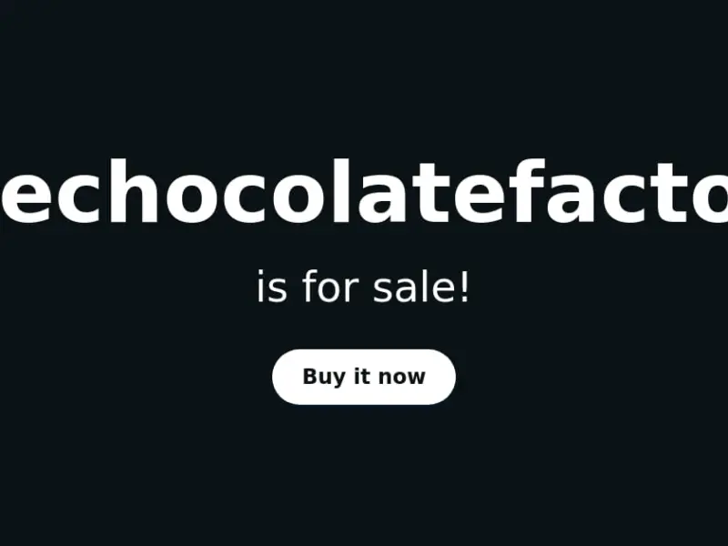The Chocolate Factory