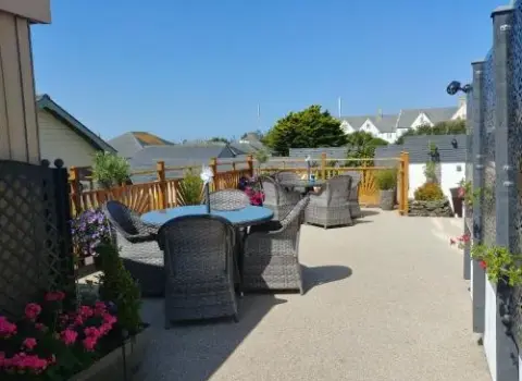 Meadow View Apartments are 2 and 3 bedroomed with private parking