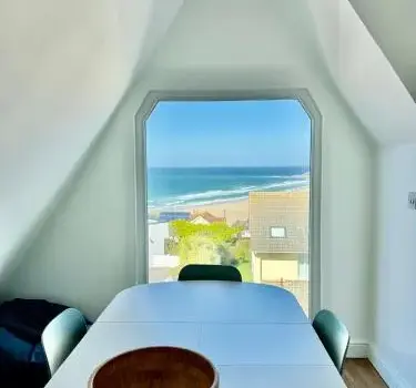 Penthouse Sea View Newquay Fistral Beach 3 Min Walk