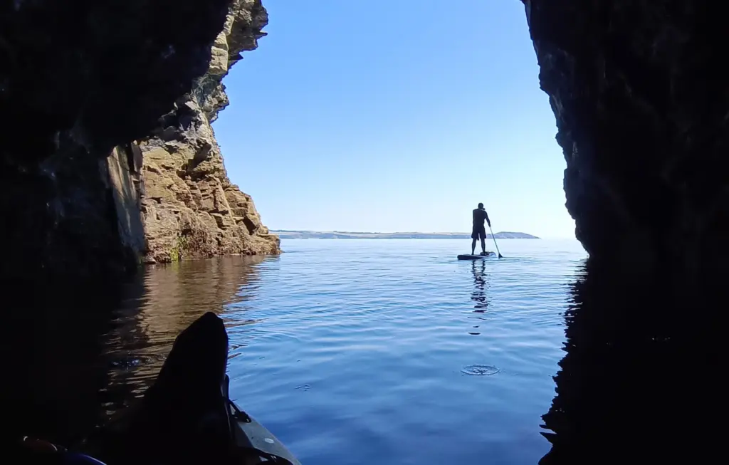 Seal cave near porthpean