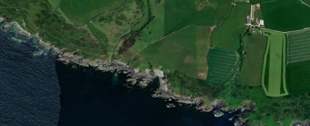 Lansallos coastal and woodland walk, Cornwall