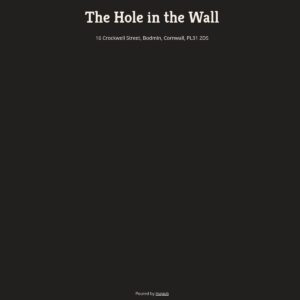 The Hole in the Wall