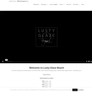 Lusty Glaze Beach Restaurant & Bar