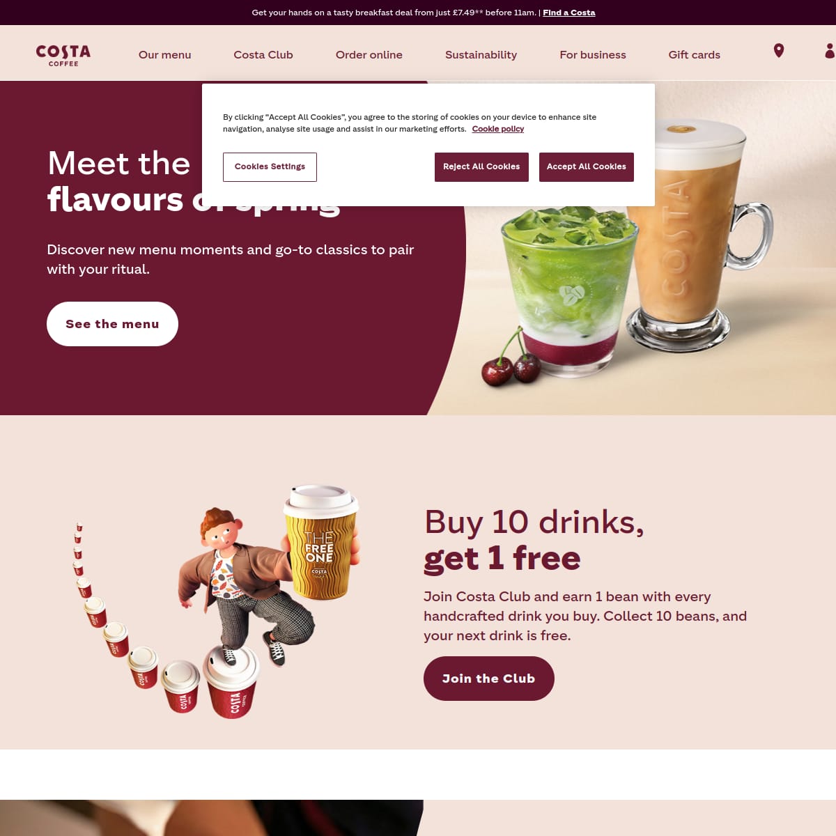 Costa Coffee Bodmin
