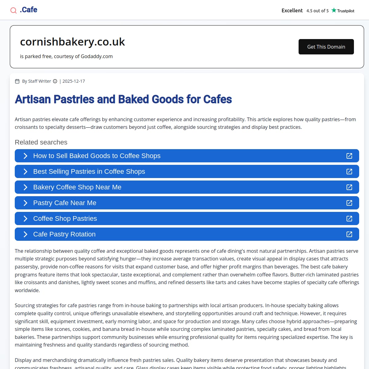 Cornish Bakery