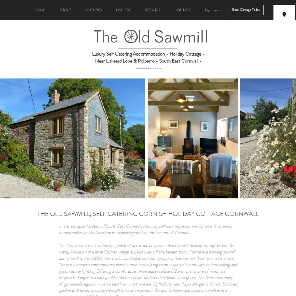 The Old Sawmill, Cornwall