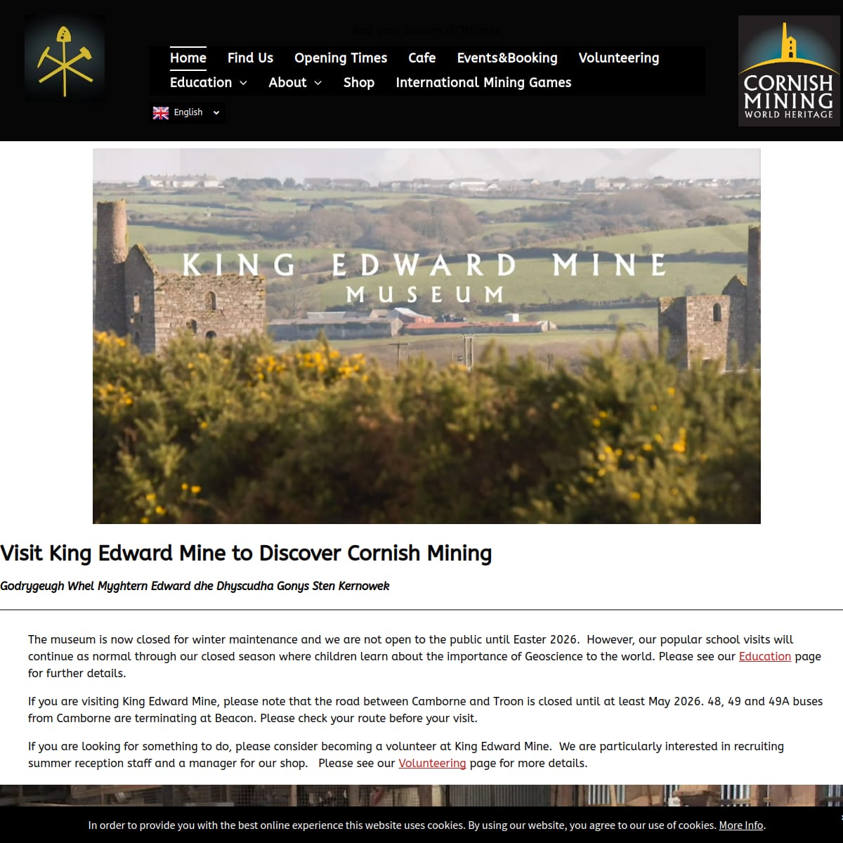 King Edward Mine Museum