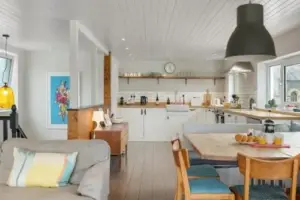 Stylish Home with Parking Minutes from Beach